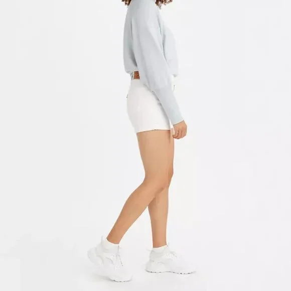 Levi's  Mid Length Women's Shorts - Picture 4 of 8